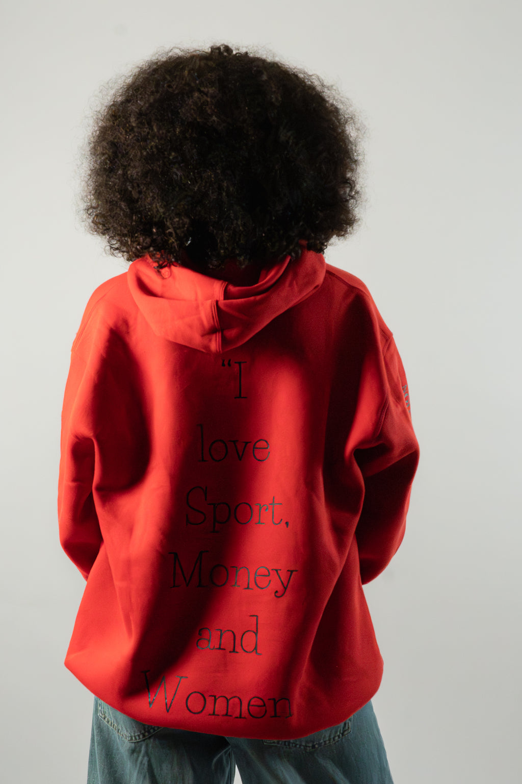 Hoodie VDC - Red Bold