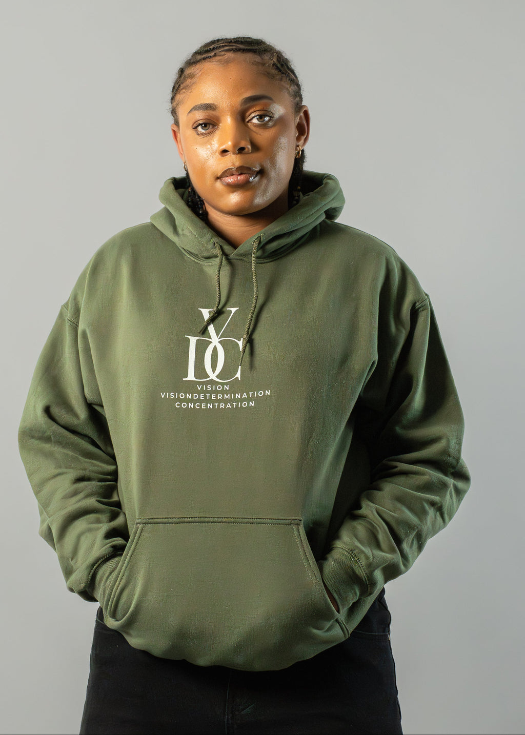 Hoodie VDC - Green Earth