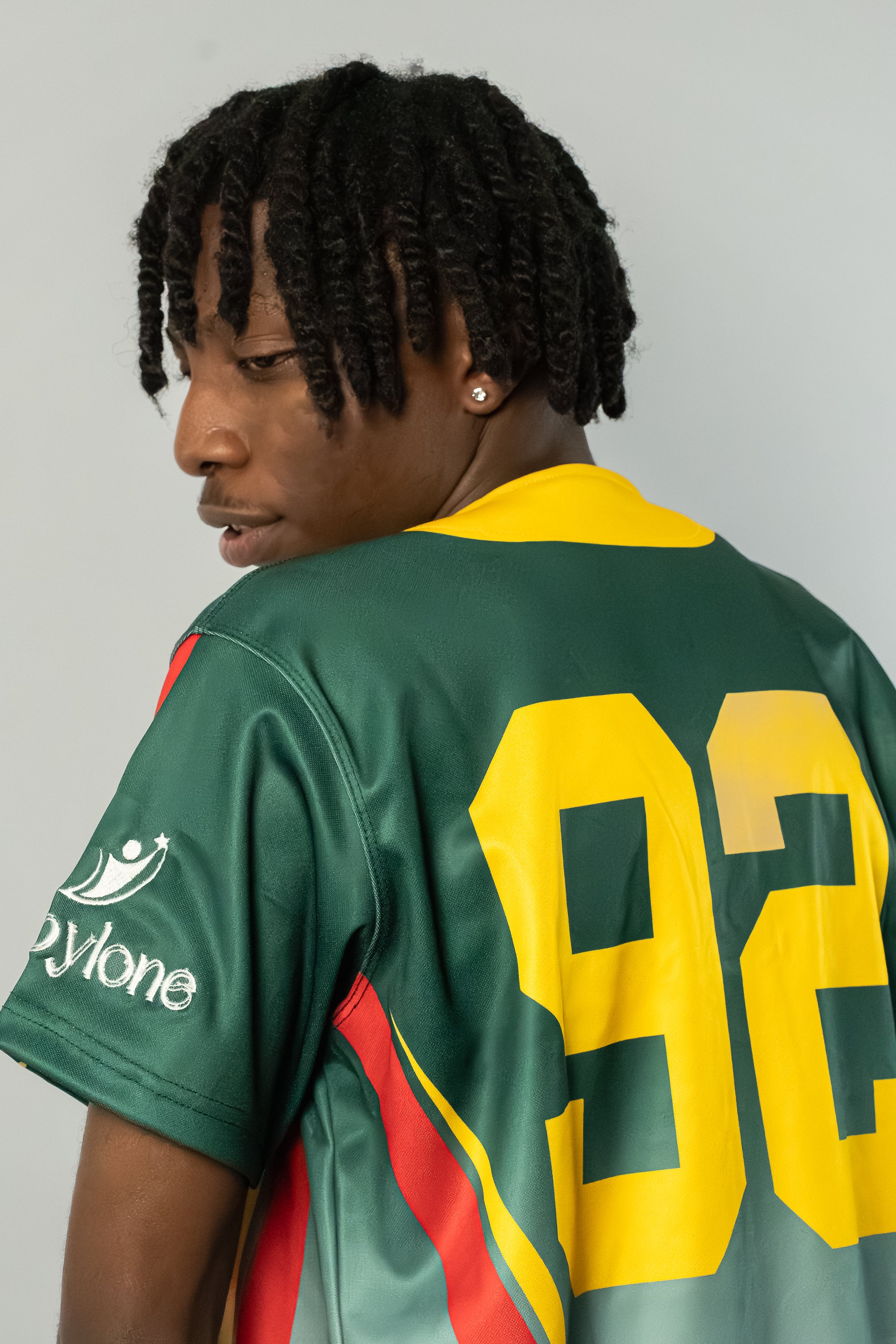 Cameroon Baseball Jersey, VDC Green Snow
