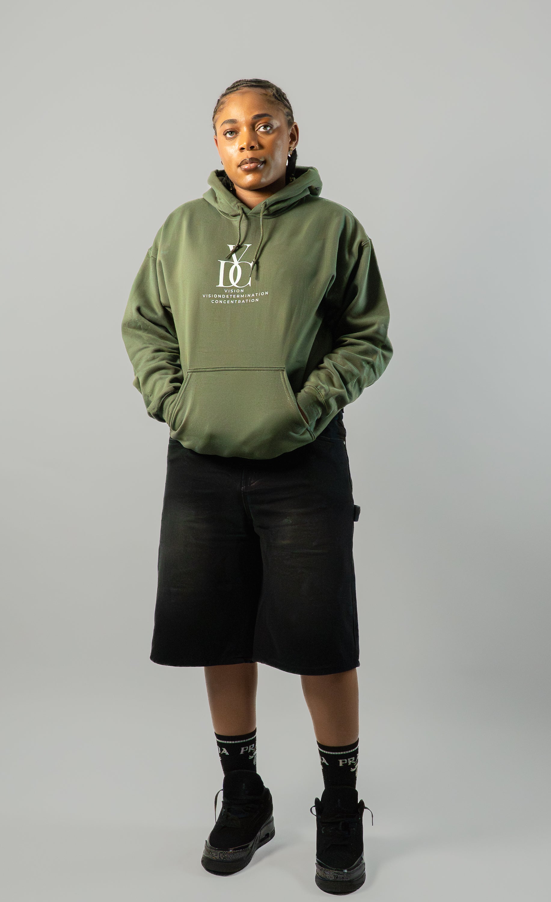 Hoodie VDC - Green Earth