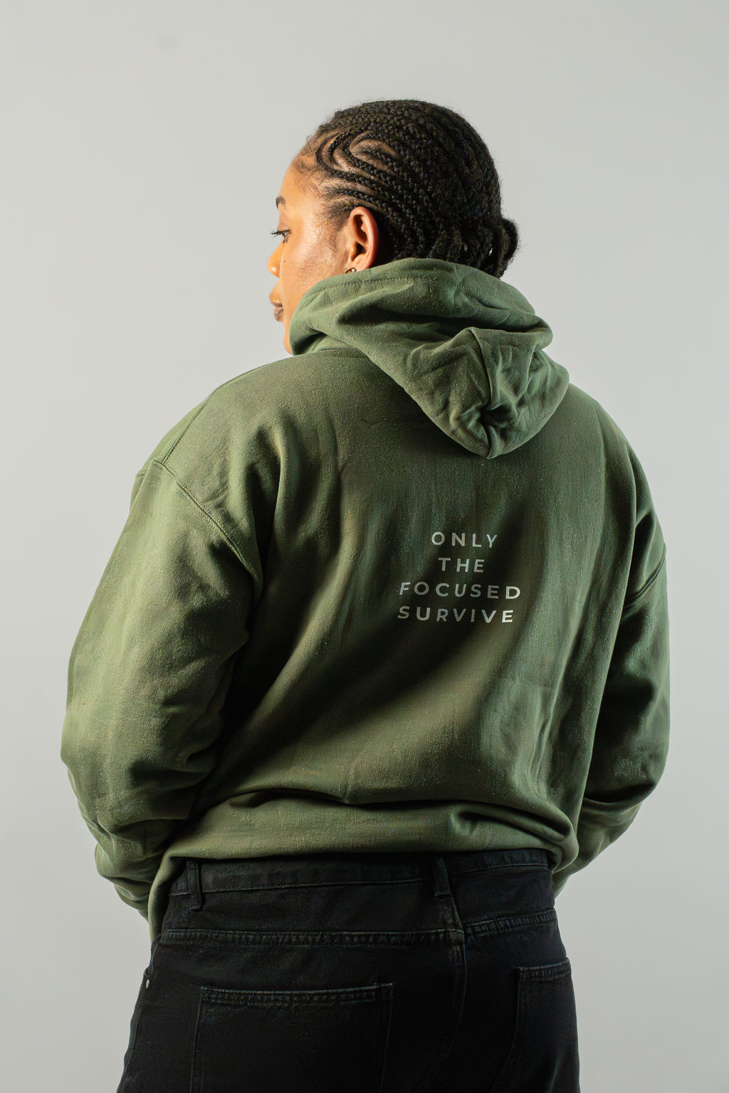 Hoodie VDC - Green Earth