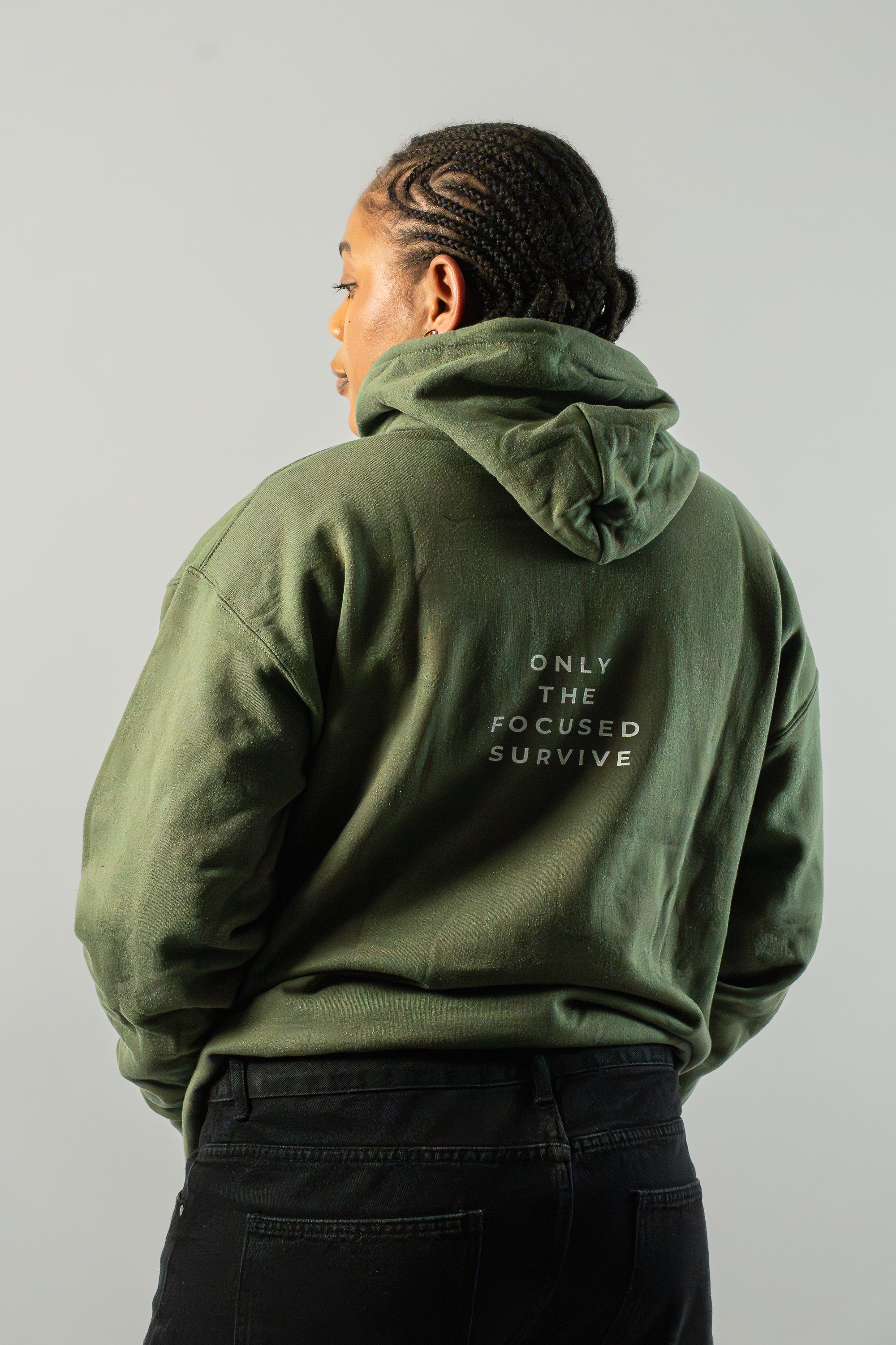 Hoodie VDC - Green Earth