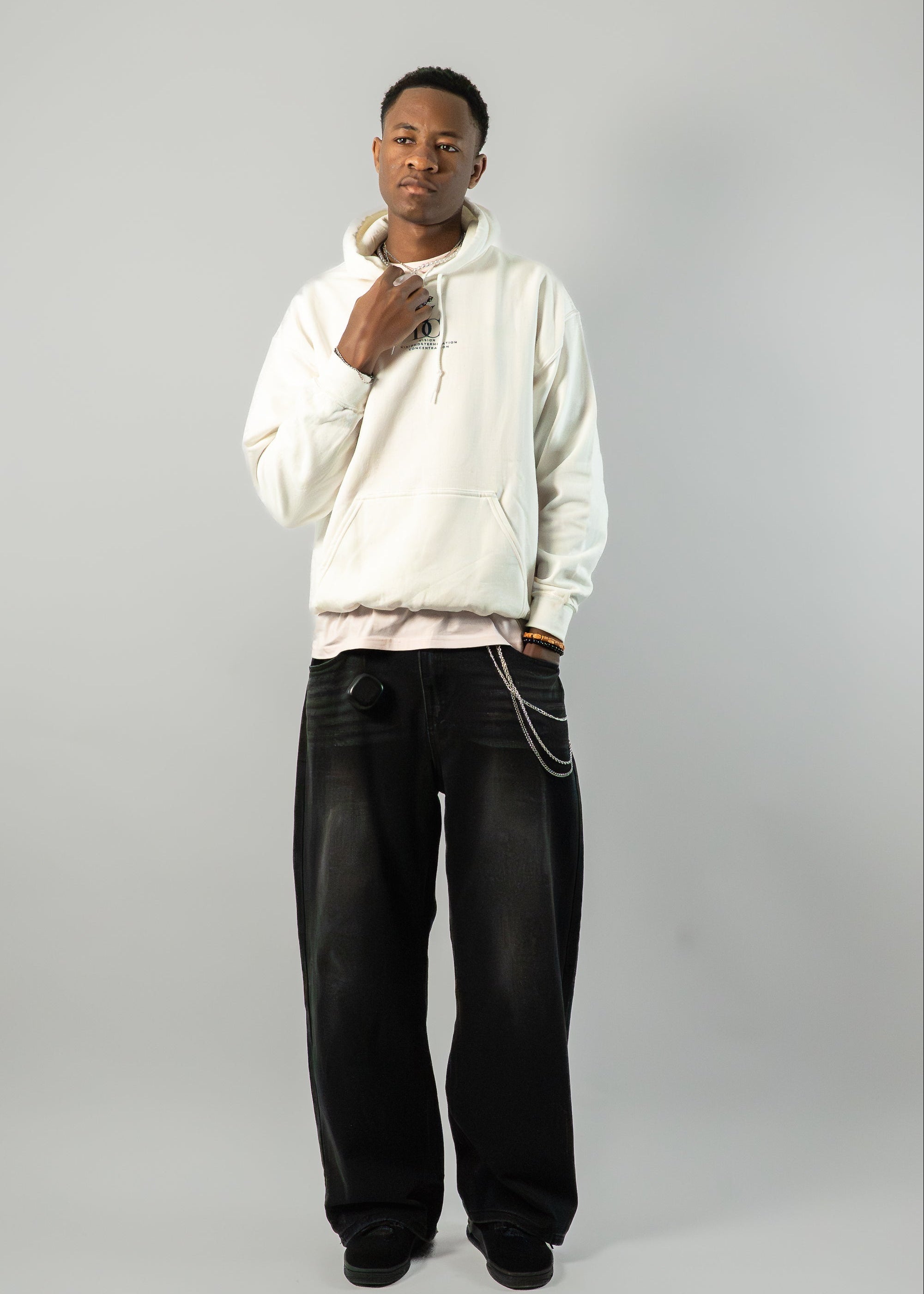 Hoodies VDC - Soft Cream White