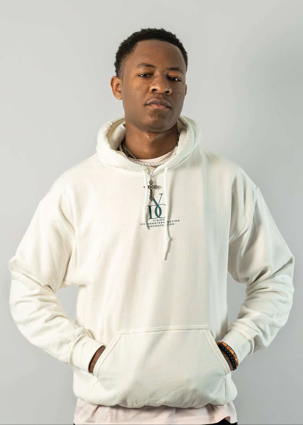Hoodies VDC - Soft Cream White
