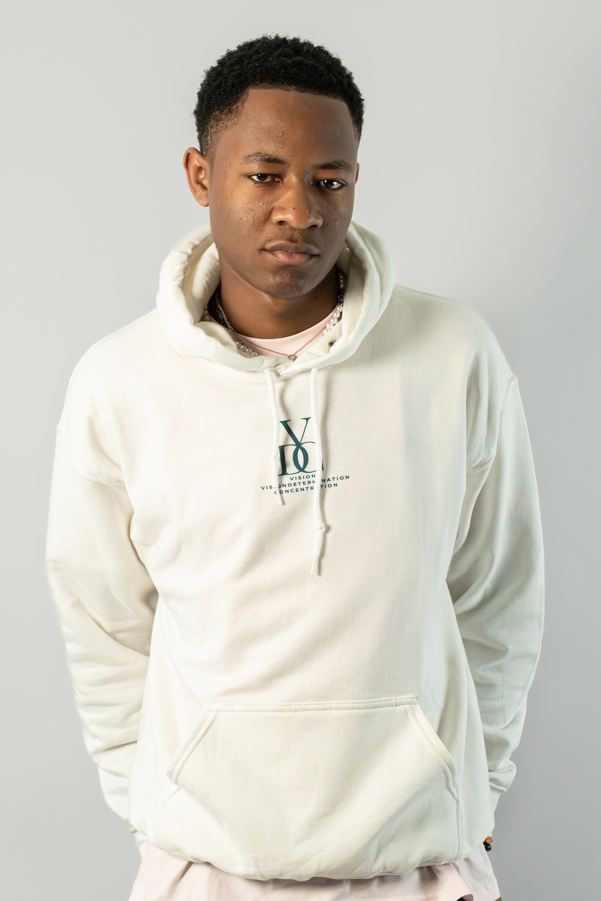Hoodies VDC - Soft Cream White