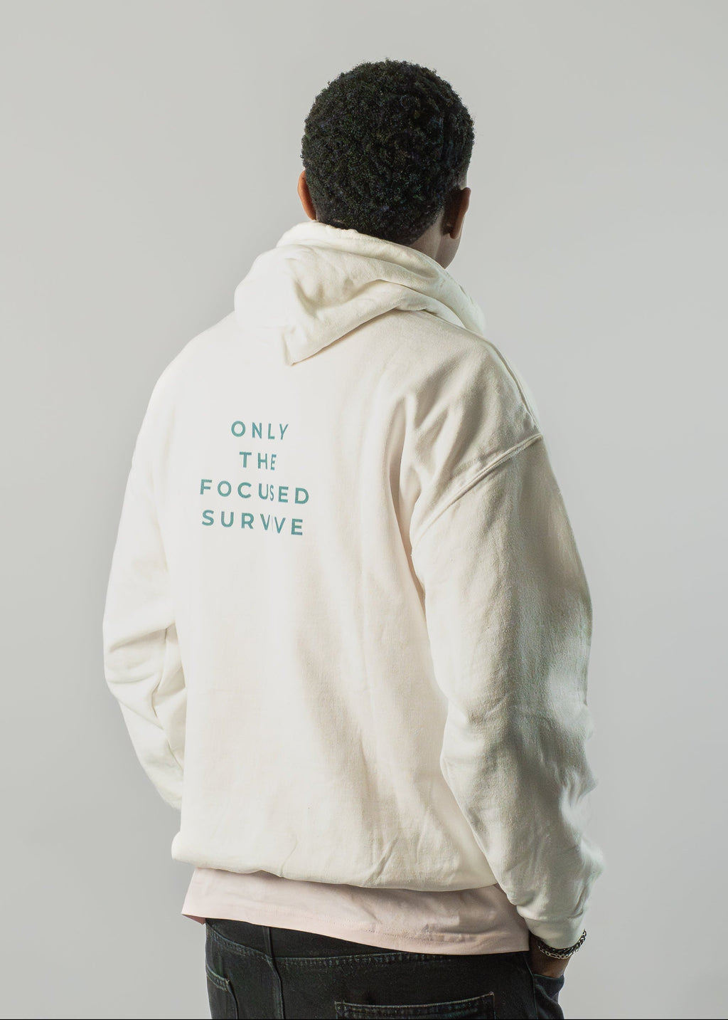 Hoodies VDC - Soft Cream White