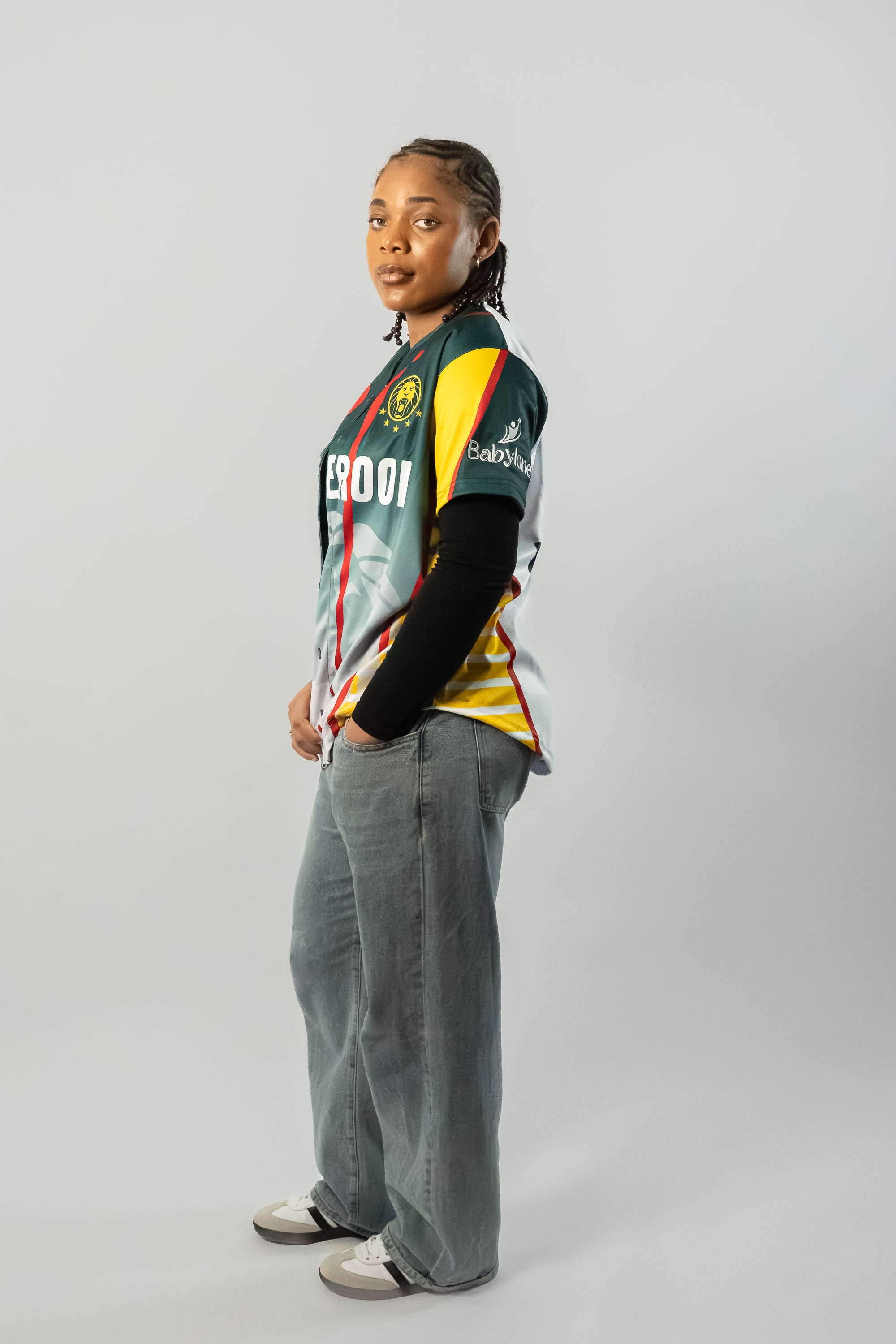 Cameroon Baseball Jersey, VDC Green Legacy