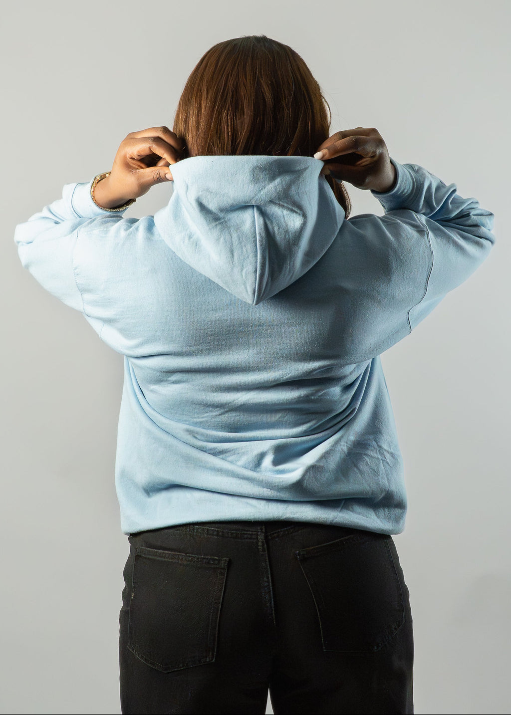 Hoodie VDC - Ice Blue
