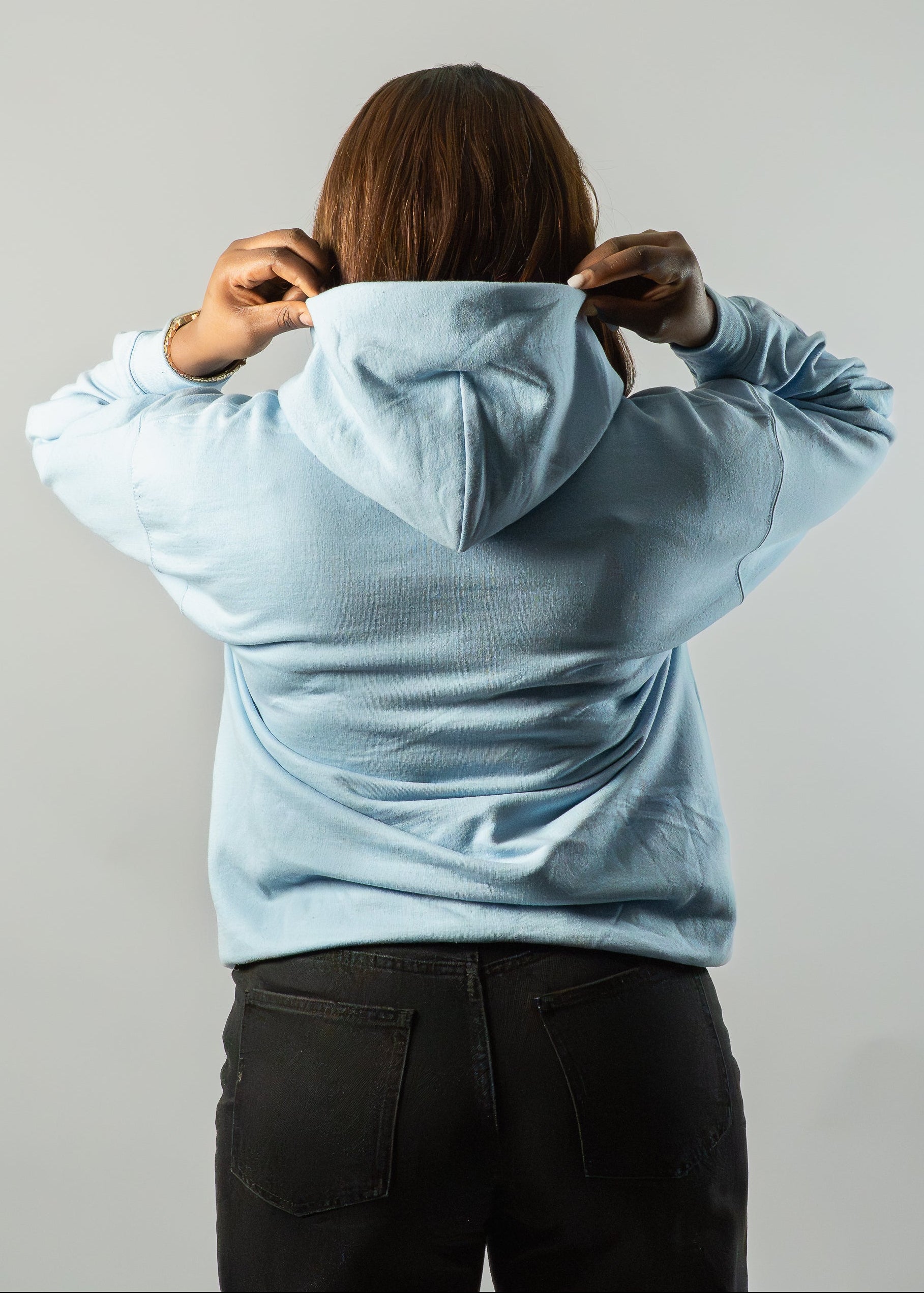 Hoodie VDC - Ice Blue