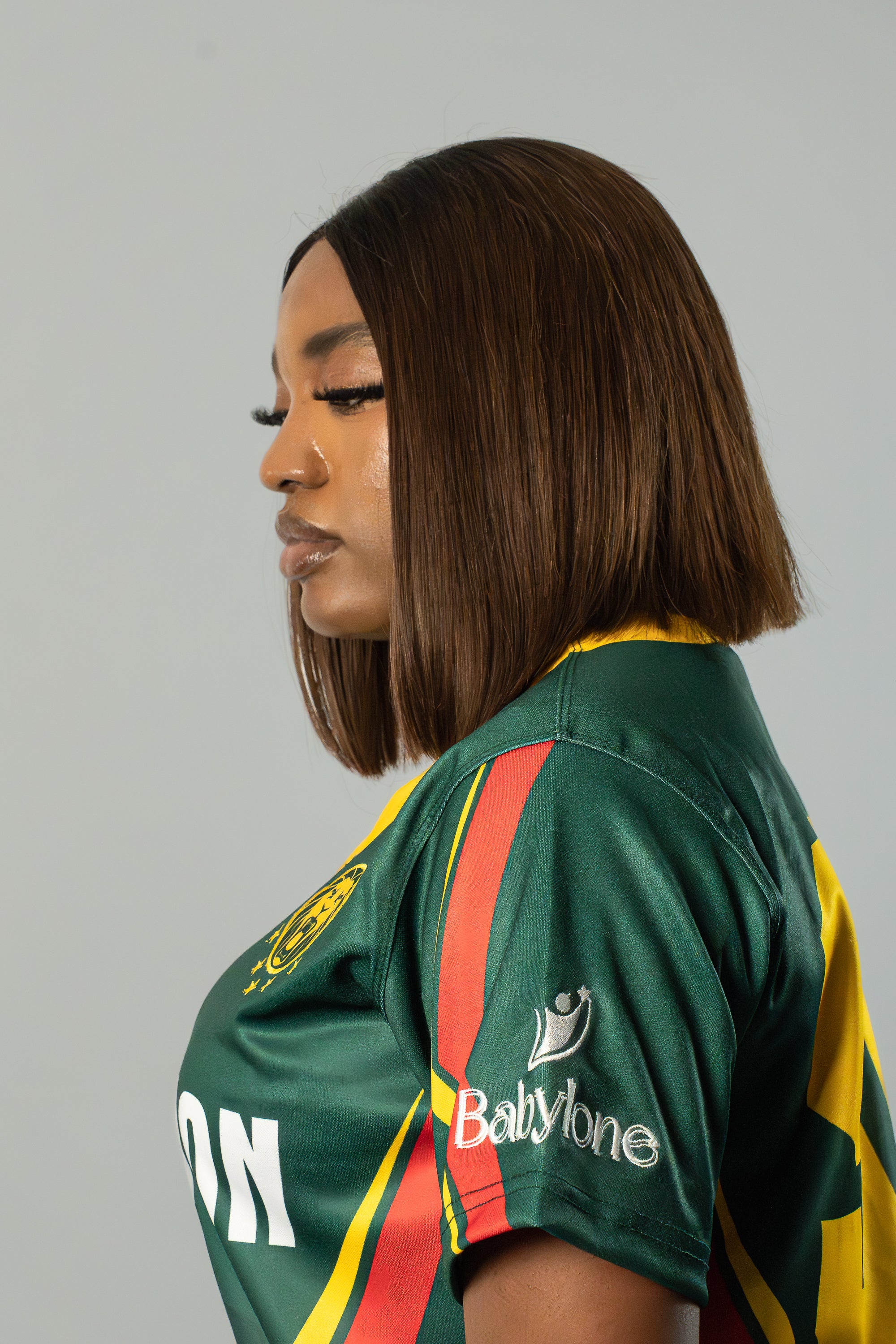 Cameroon Baseball Jersey, VDC Green Snow