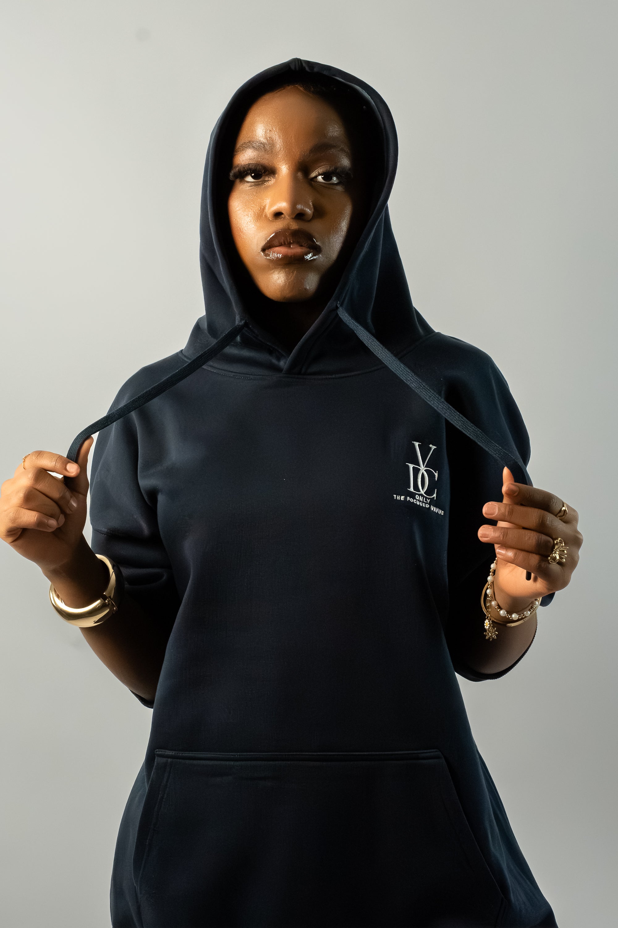 Hoodie VDC- Deep Navy