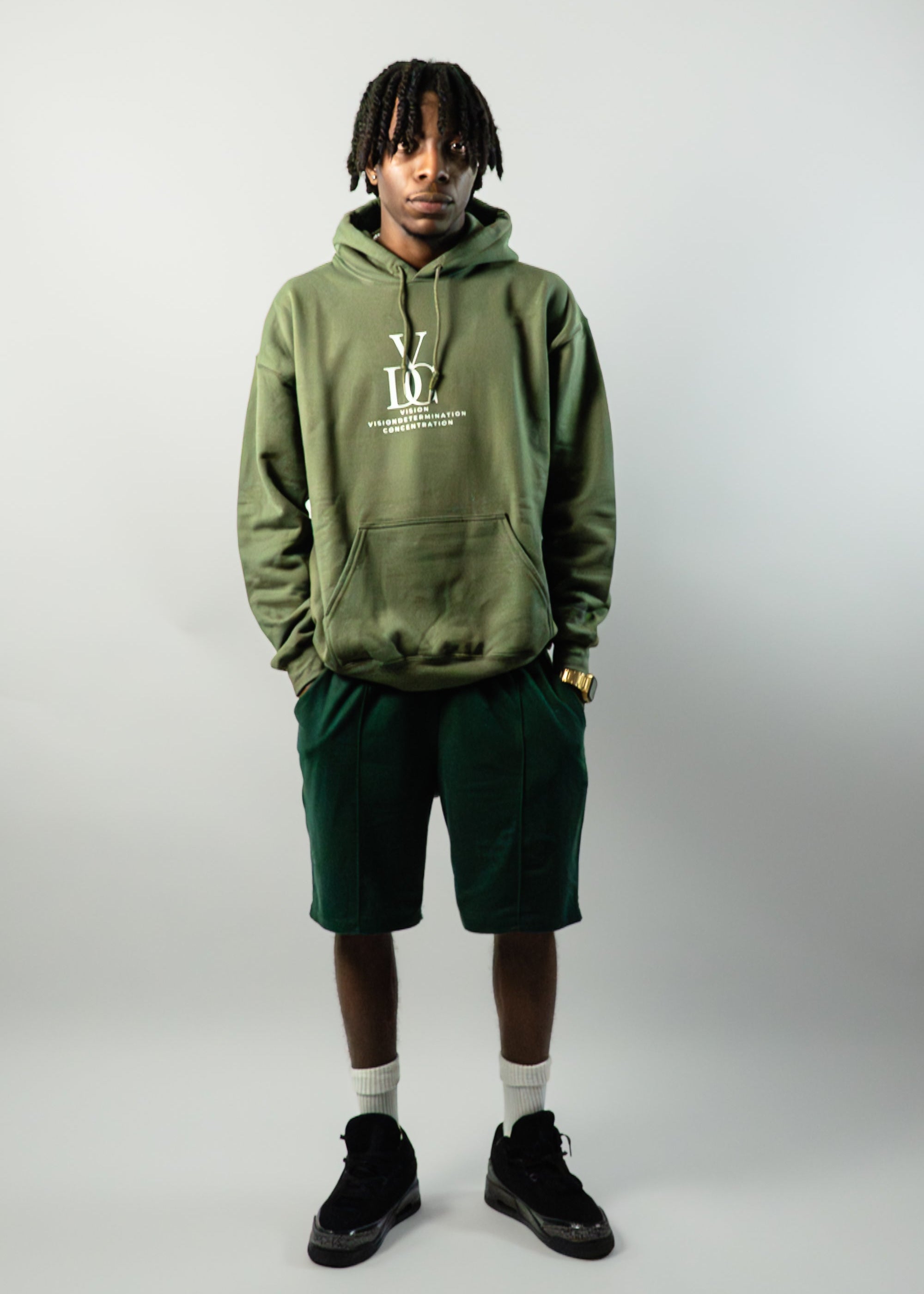 Hoodie VDC - Green Earth